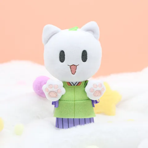 [오늘부터 신령님] 봉제 고양이 키링 (토모에)