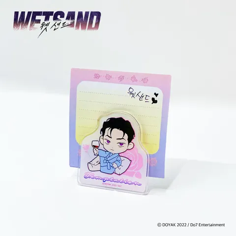 [두세븐] Wet Sand(웻샌드) SD 아크릴 집게 스탠드